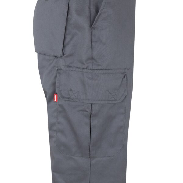 VL ATHENA. Two-tone twill trousers (210g/m²), lined, multi-pocket, in cotton (20%) and polyester (80%)