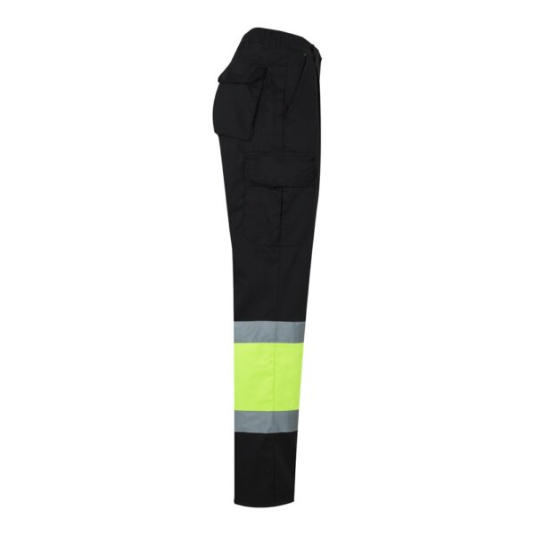 VL POSEIDON. Two-tone multi-pocket twill trousers (210g/m²), in cotton (20%) and polyester (80%)