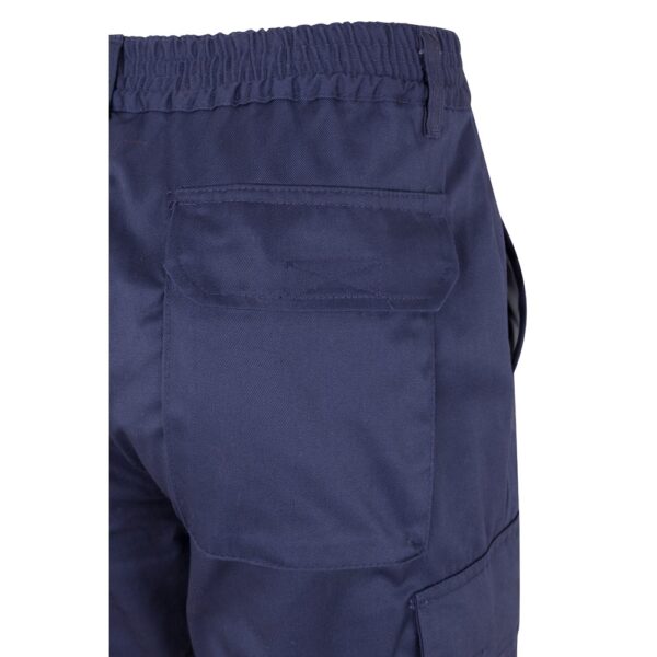 VL POSEIDON. Two-tone multi-pocket twill trousers (210g/m²), in cotton (20%) and polyester (80%)