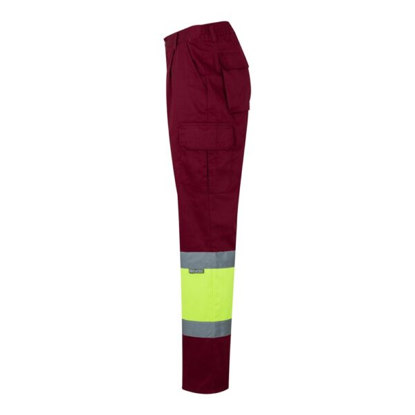 VL POSEIDON LARGE. Two-tone multi-pocket twill trousers (210g/m²), in cotton (20%) and polyester (80%)