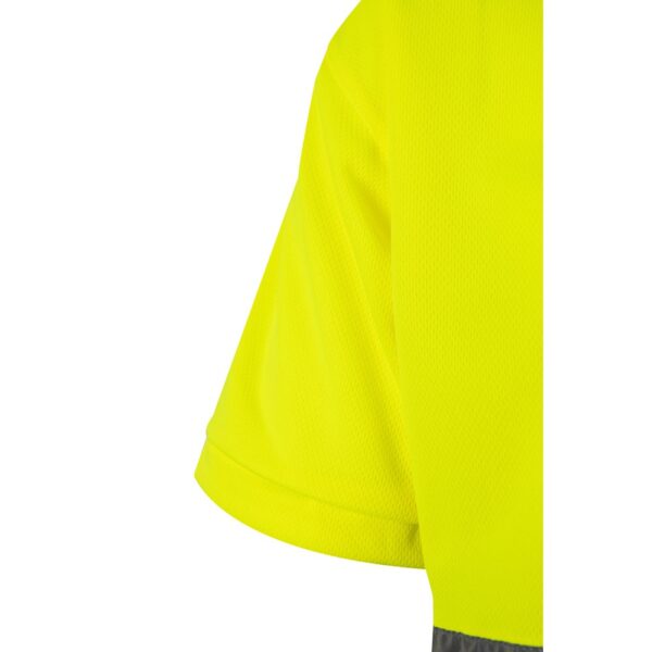 36065_207-f VL CUPID LARGE. Two-tone bird-eye polo shirt (160g/m²) with short sleeves, in polyester (100%)