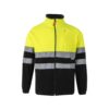 VL EROS. Two-tone fleece jacket (280g/m²), in polyester (100%)
