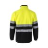 VL EROS. Two-tone fleece jacket (280g/m²), in polyester (100%)
