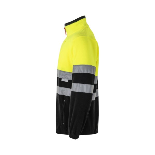 VL EROS. Two-tone fleece jacket (280g/m²), in polyester (100%)