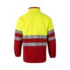 VL EROS. Two-tone fleece jacket (280g/m²), in polyester (100%)
