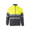 VL EROS. Two-tone fleece jacket (280g/m²), in polyester (100%)