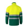 VL EROS. Two-tone fleece jacket (280g/m²), in polyester (100%)