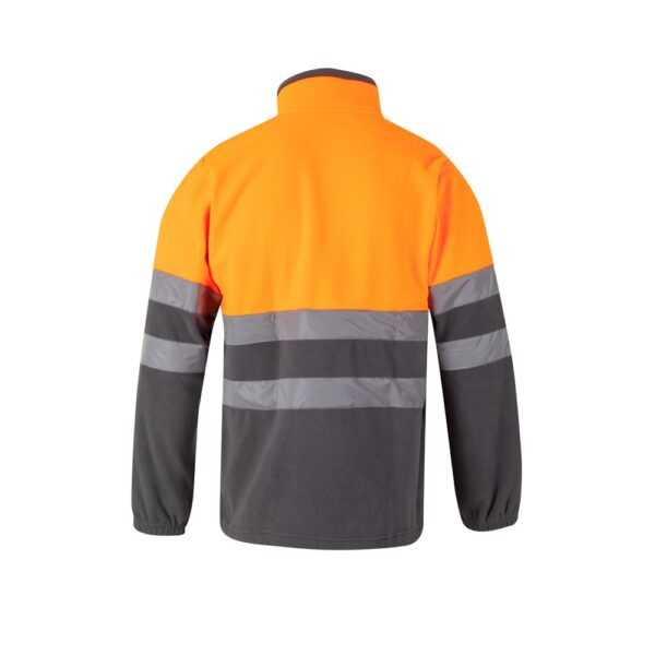VL EROS. Two-tone fleece jacket (280g/m²), in polyester (100%)