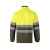 VL EROS. Two-tone fleece jacket (280g/m²), in polyester (100%)