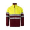VL EROS. Two-tone fleece jacket (280g/m²), in polyester (100%)