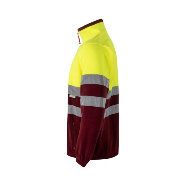 VL EROS. Two-tone fleece jacket (280g/m²), in polyester (100%)