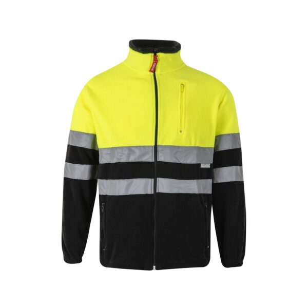 36075_203 VL EROS LARGE. Two-tone fleece jacket (280g/m²), in polyester (100%)