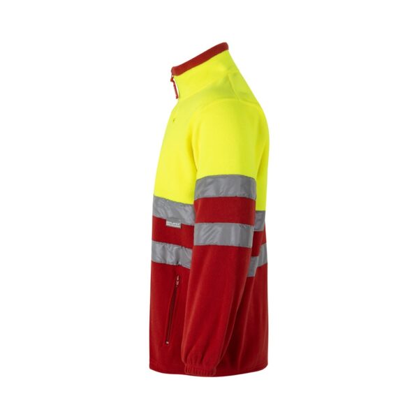 36075_205-c VL EROS LARGE. Two-tone fleece jacket (280g/m²), in polyester (100%)