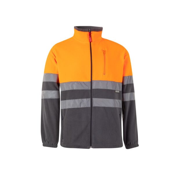 36075_217 VL EROS LARGE. Two-tone fleece jacket (280g/m²), in polyester (100%)