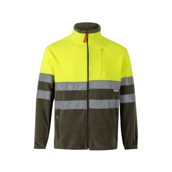 36075_219 VL EROS LARGE. Two-tone fleece jacket (280g/m²), in polyester (100%)