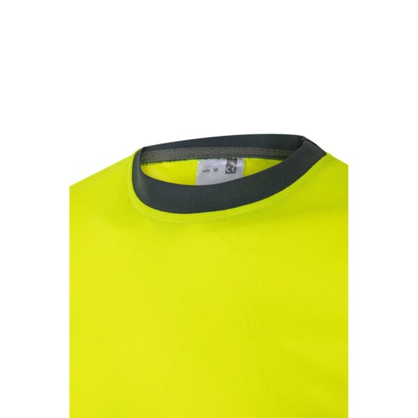 VL BRAHMA LARGE. Two-tone bird-eye technical T-shirt (140g/m²), in polyester (100%)