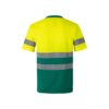 36094_209-b VL BRAHMA LARGE. Two-tone bird-eye technical T-shirt (140g/m²), in polyester (100%)