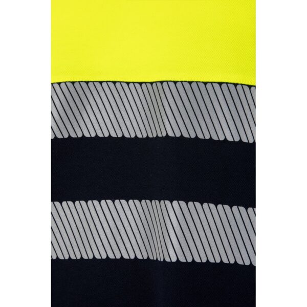 36096_204-e VL BASTET. Two-tone piqué T-shirt (150g/m²), in cotton (55%) and polyester (45%)
