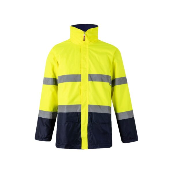 VL THEMIS. Two-tone parka (190g/m²), in polyester (100%), with PU coating