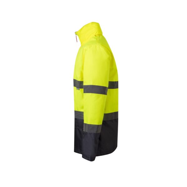 VL THEMIS. Two-tone parka (190g/m²), in polyester (100%), with PU coating