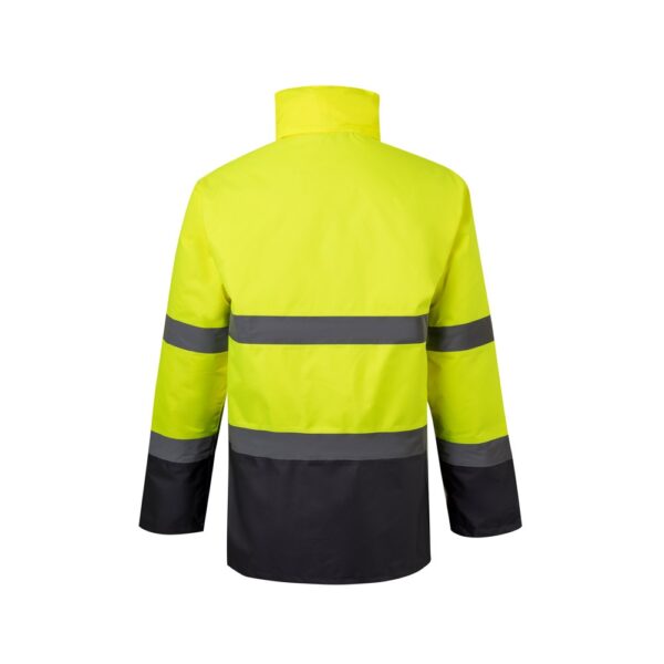 VL THEMIS LARGE. Two-tone parka (190g/m²), in polyester (100%), with PU coating