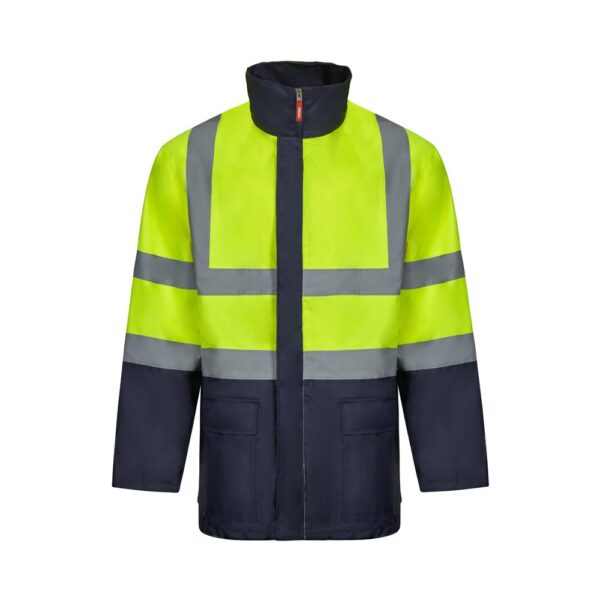 VL JUNO. Two-tone 4-in-1 parka (180g/m²), in polyester (100%) with PU coating