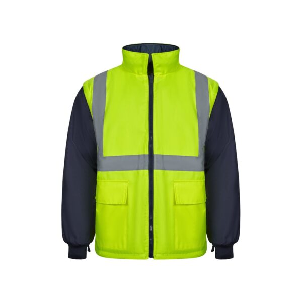 36109_204-f VL JUNO LARGE. Two-tone 4-in-1 parka (180g/m²), in polyester (100%) with PU coating