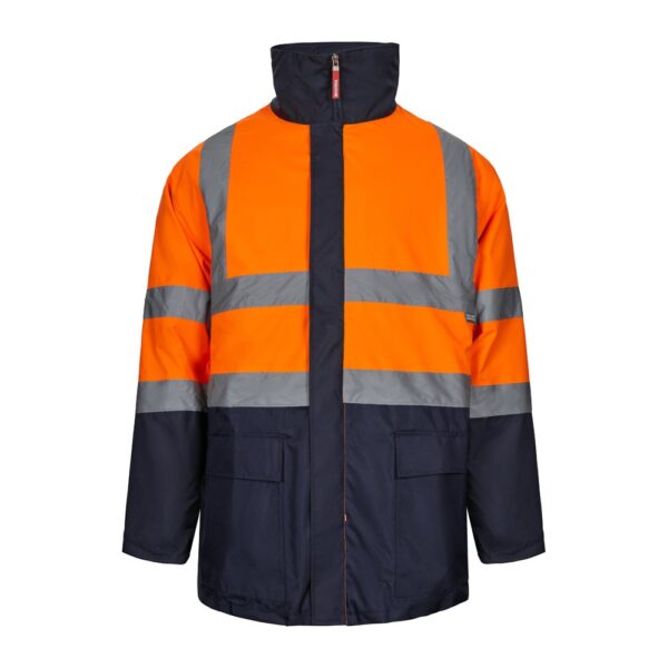 36109_214 VL JUNO LARGE. Two-tone 4-in-1 parka (180g/m²), in polyester (100%) with PU coating