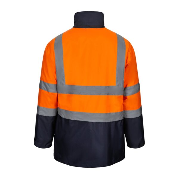 36109_214-b VL JUNO LARGE. Two-tone 4-in-1 parka (180g/m²), in polyester (100%) with PU coating