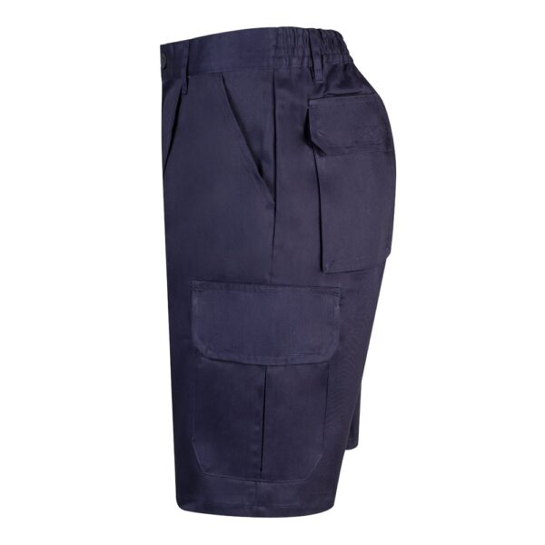 VL CHIONE. Bermuda shorts in multi-pocket twill (200g/m²), in cotton (35%) and polyester (65%)