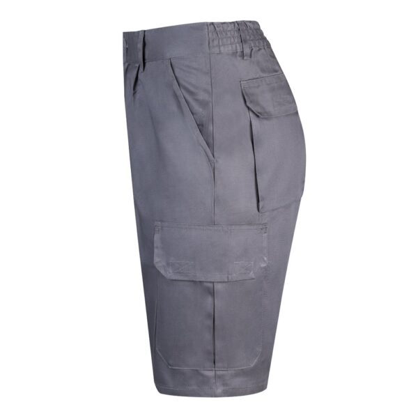 VL CHIONE. Bermuda shorts in multi-pocket twill (200g/m²), in cotton (35%) and polyester (65%)