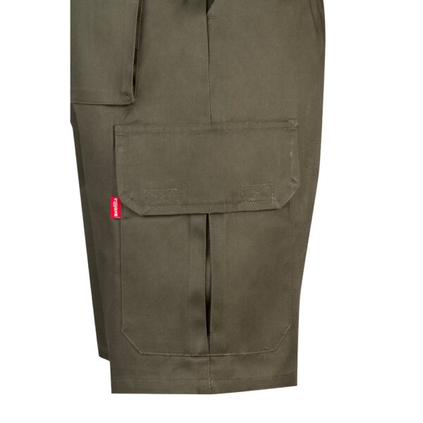 VL CHIONE. Bermuda shorts in multi-pocket twill (200g/m²), in cotton (35%) and polyester (65%)