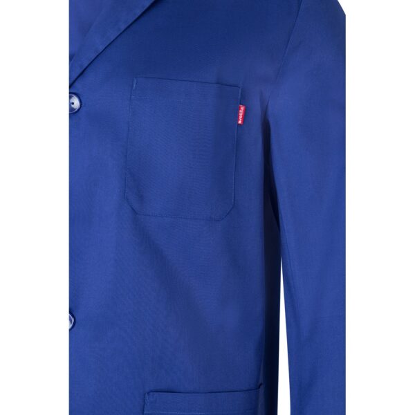 VL DANU. Twill blouse (175g/m²), in cotton (35%) and polyester (65%)