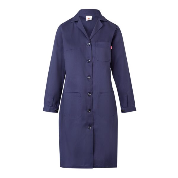 VL RAMA. Long sleeve twill smock (175g/m²), in cotton twill (35%) and polyester (65%)