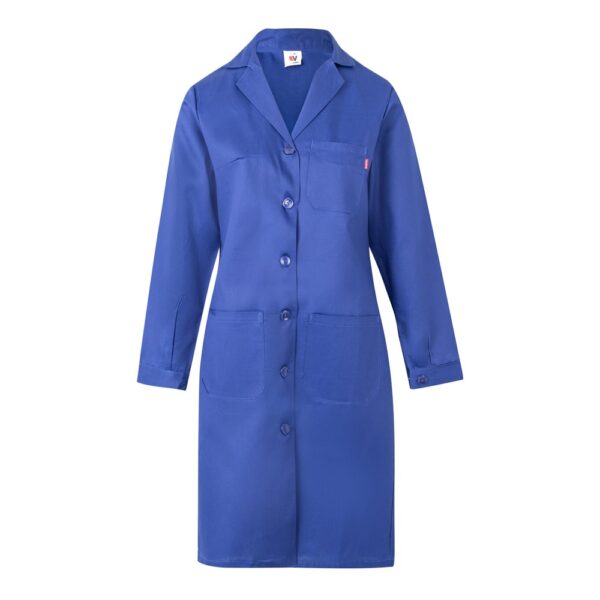 VL RAMA. Long sleeve twill smock (175g/m²), in cotton twill (35%) and polyester (65%)
