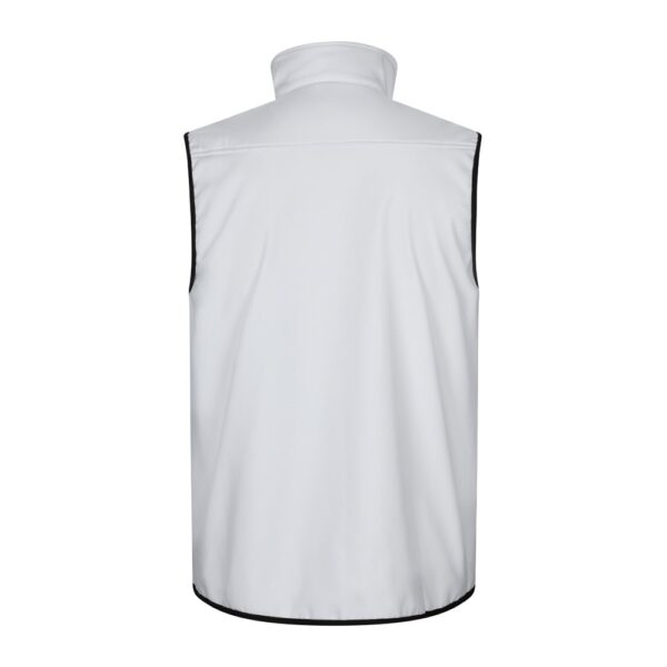 36136_106-b VL VARUNA. Soft shell vest (280g/m²), with polar lining, in polyester (94%) and elastane (6%)