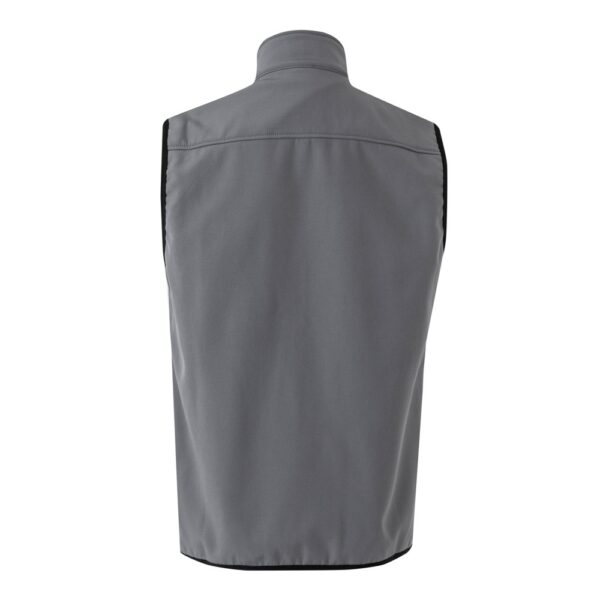 36136_113-b VL VARUNA. Soft shell vest (280g/m²), with polar lining, in polyester (94%) and elastane (6%)