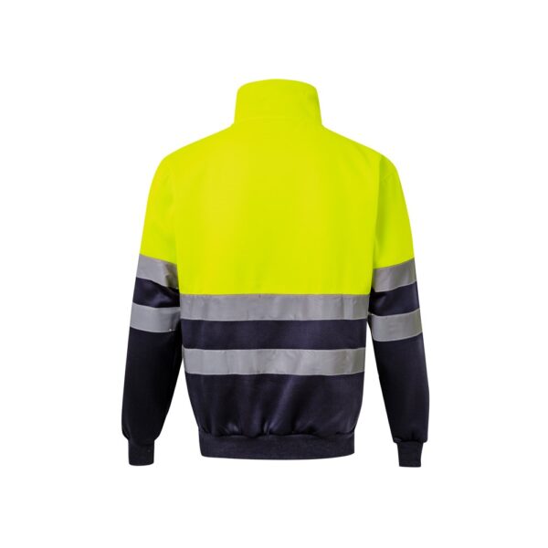 VL THOR LARGE. Two-tone sweatshirt (300g/m²) in polyester fleece (100%)