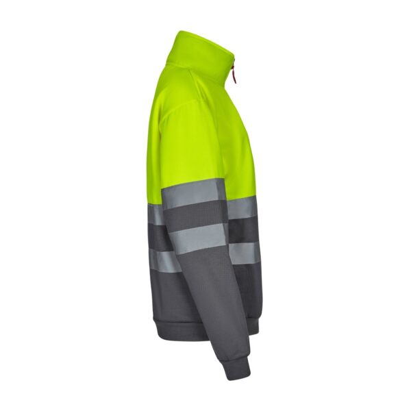 VL THOR LARGE. Two-tone sweatshirt (300g/m²) in polyester fleece (100%)