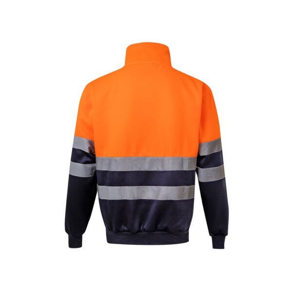 VL THOR LARGE. Two-tone sweatshirt (300g/m²) in polyester fleece (100%)