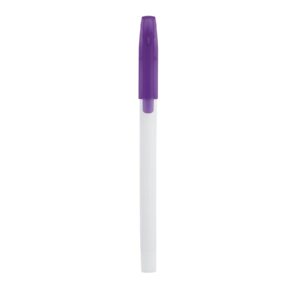 51110_132-a JADE. PP Ball pen with coloured cap