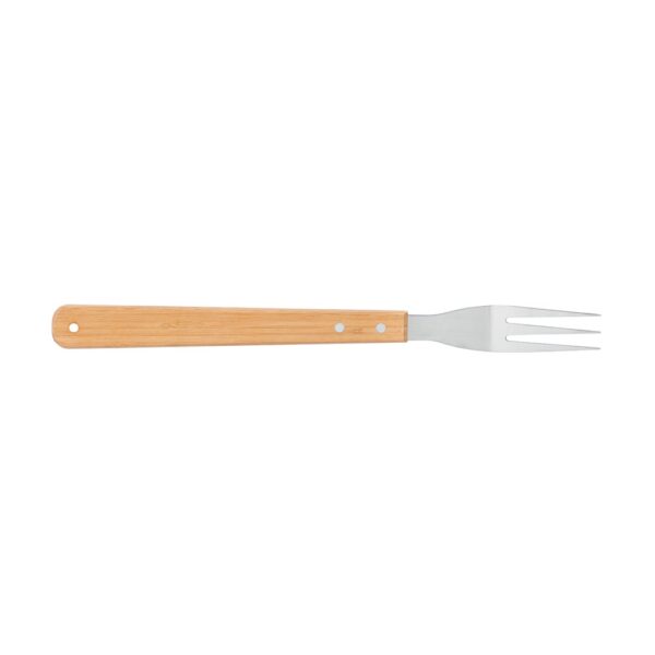 KABSA. Set of barbecue utensils in bamboo box