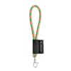 75090_368 75090. SET Lanyard TUBE Short (Ø 7 mm) with Hook Trigger Snap 9 mm