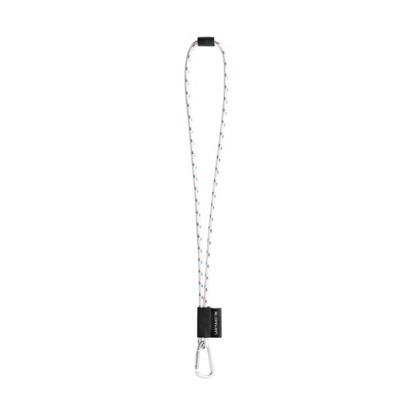 75091_301 75091. SET Lanyard NAUTIC Long (Ø 7 mm) with D-shape carabiner 55 mm and safety lock Ø 7 mm