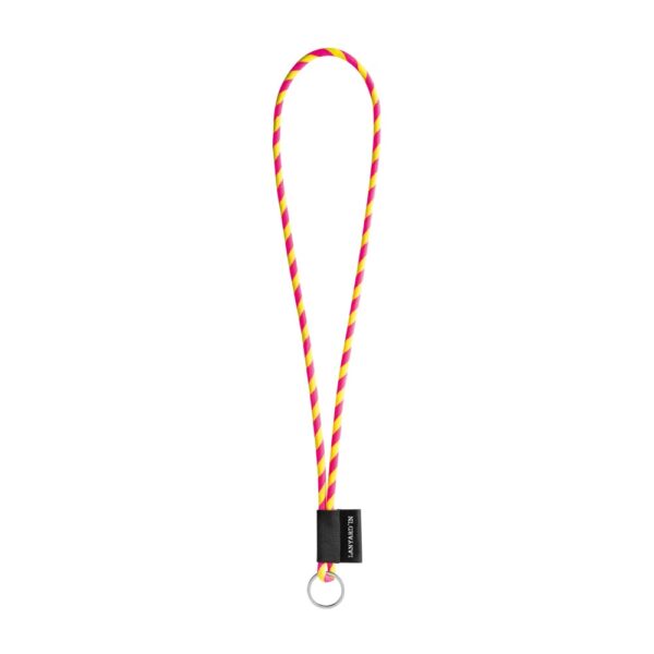 75093_360 75093. SET Lanyard TUBE Long (Ø 7 mm) with Ring Ø 32 mm