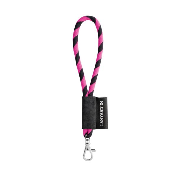 75125_355 SET Lanyard TUBE Short (Ø 7 mm) with Hook Trigger Snap 9 mm