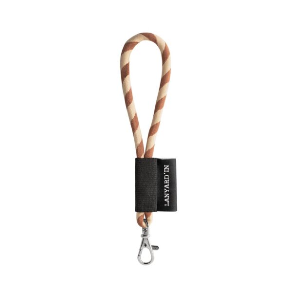 75125_373 SET Lanyard TUBE Short (Ø 7 mm) with Hook Trigger Snap 9 mm
