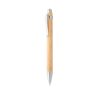 HERA. Bamboo ball pen with metal clip