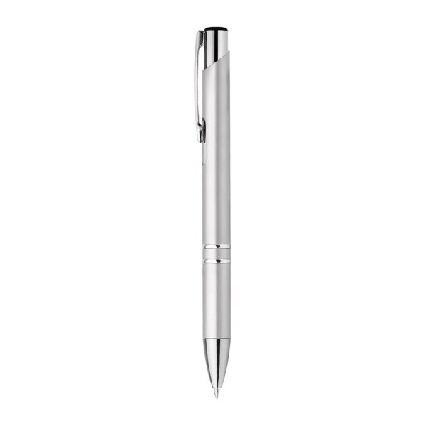 BETA PLASTIC. ABS ball pen with metal clip