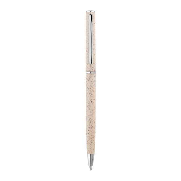 DEVIN. Ball pen with wheat straw fibre and ABS with twist mechanism